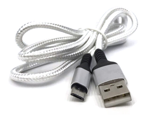 USB to Micro USB Data & Charging Braided Cable 1m