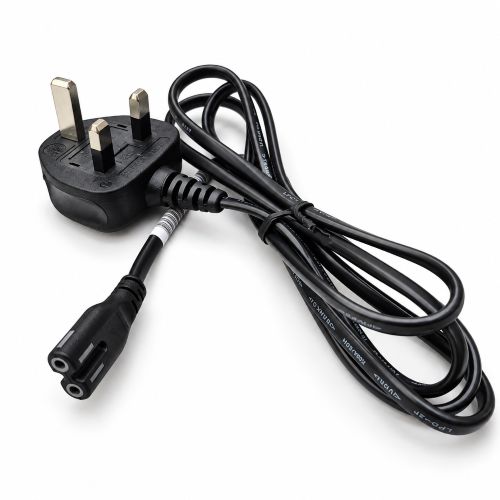 BS1363 UK 3Pin Plug to C7 1.5m (0.75mm²) with Safety Mark