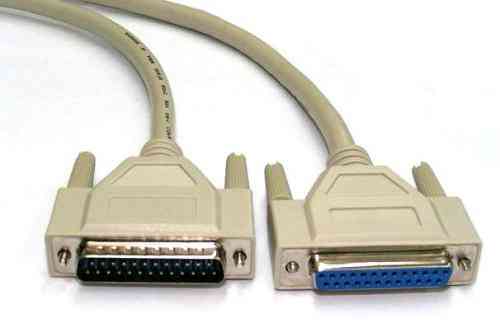 DB25 Male to DB25 Female Data Cable 5m