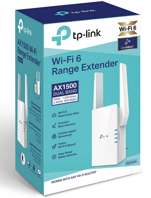 TP Link AX1500 Wi-Fi Range Extender