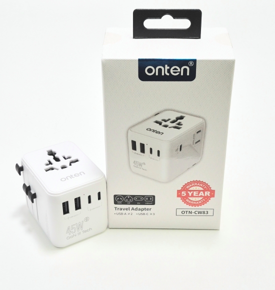onten 45W GaN Universal Travel Adapter