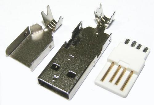 USB A Plug Solder