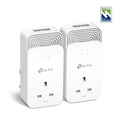 TP Link G.hn2400 Passthrough Powerline Kit
