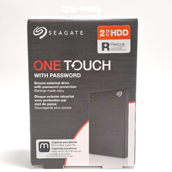 SEAGATE One Touch Portable HDD 2TB BLACK