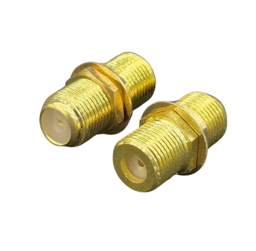 F Double Jack with Washer and Nut Gold