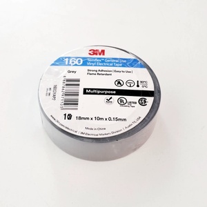 3M Temflex Vinyl Electrical Tape 18mmX10m Grey