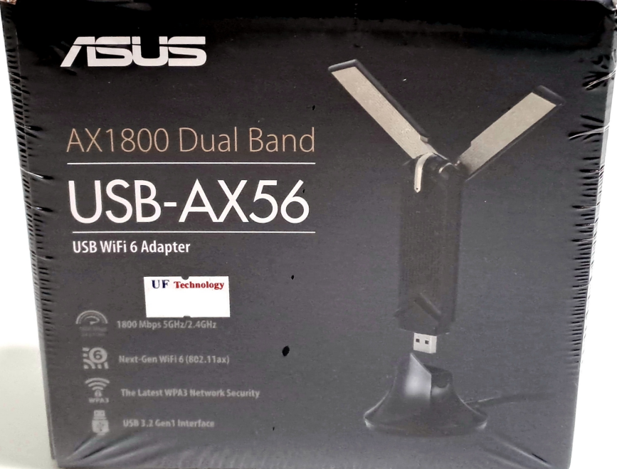 ASUS USB-AX56 Dual Band AX1800 USB WiFi 6 Adapter Without Cradle