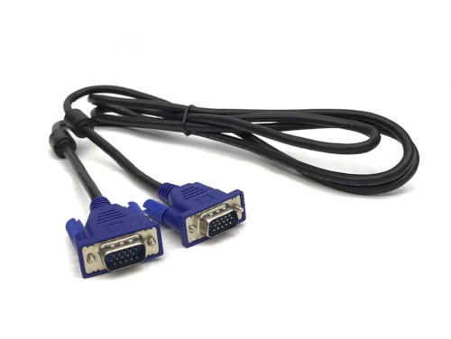 VGA M/M 5+4 Cable 1.8m with ferrite