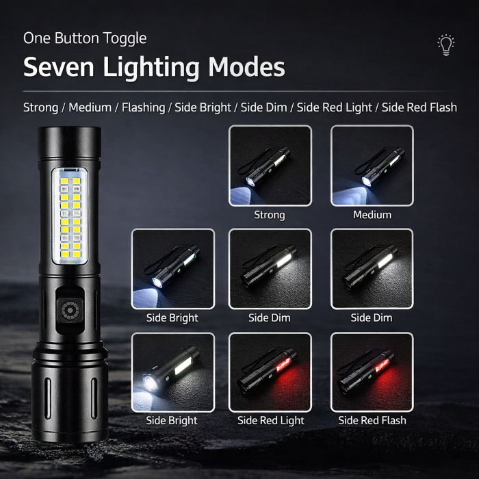 LED Rechargeable Torchlight