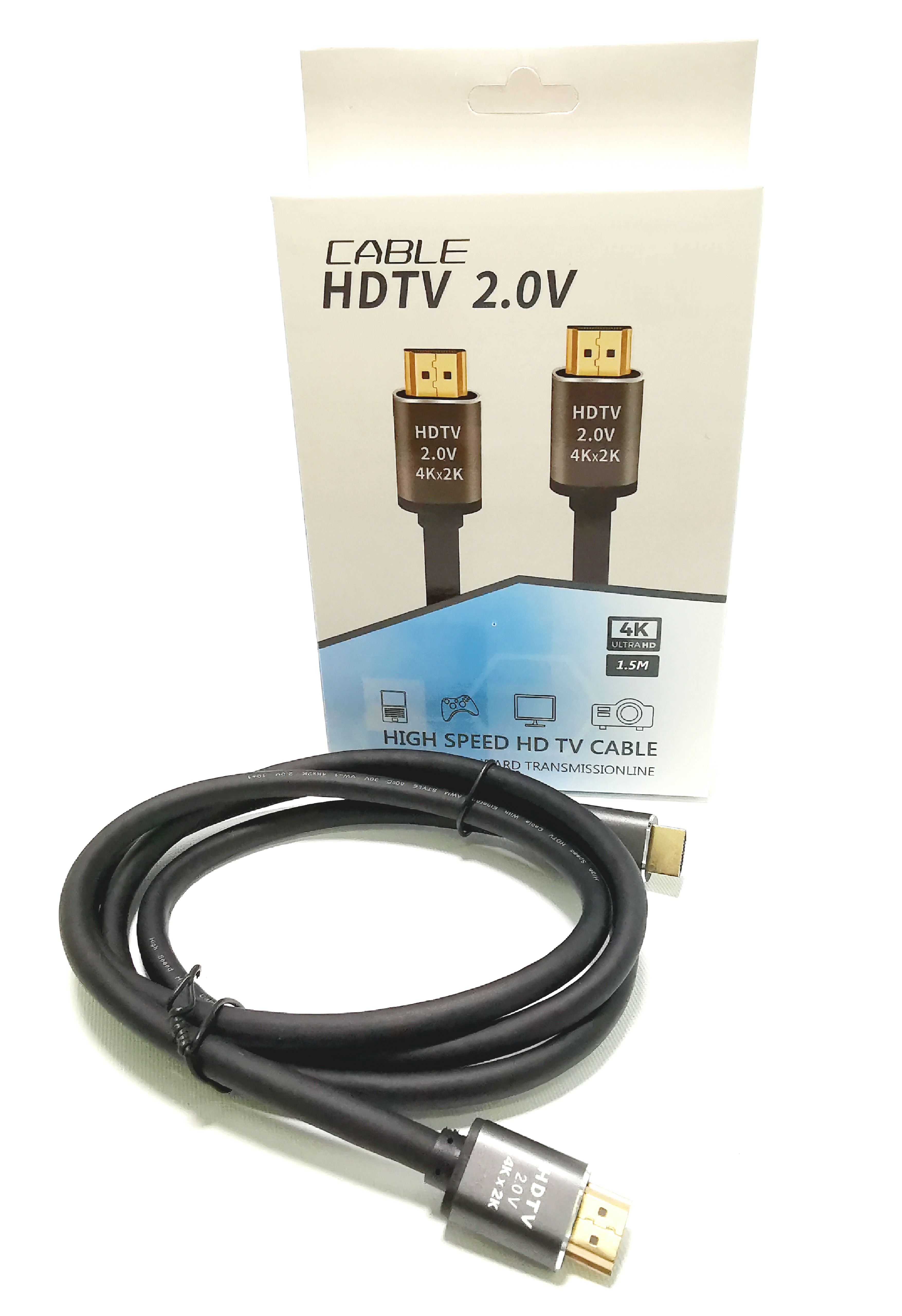 HDMI V2.0 4K 60Hz Male to Male cable L:1.5M