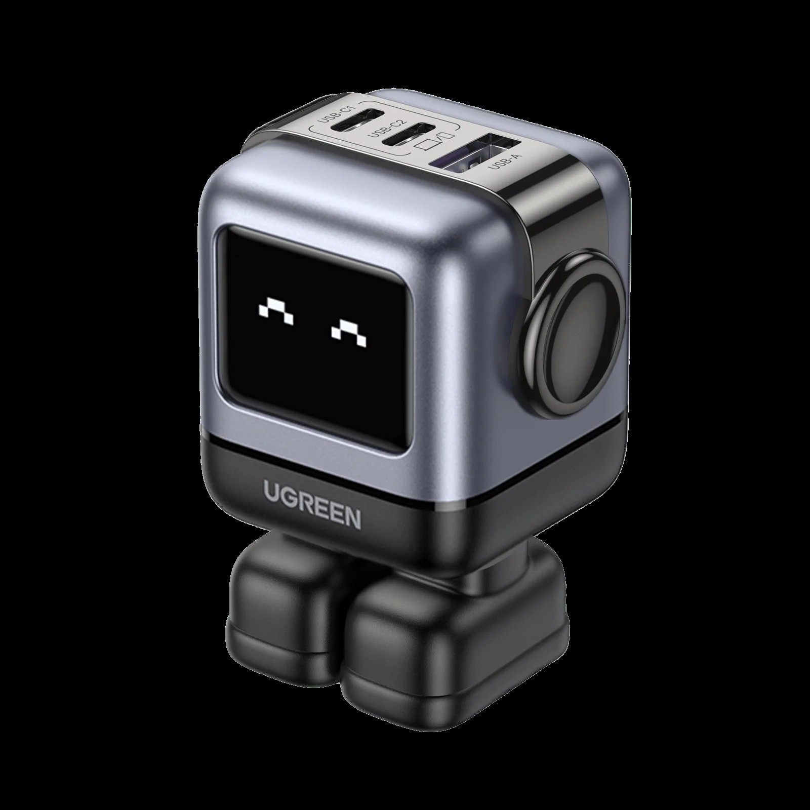 UGREEN Uno Charger 65W Black (2xUSB-C + 1xUSB-A)