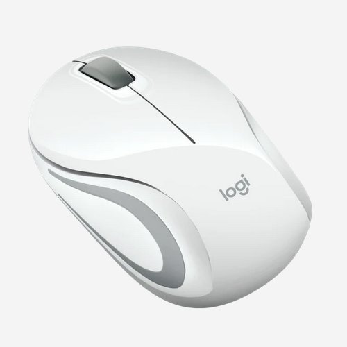 Logitech M187 Portable Wireless Mouse White