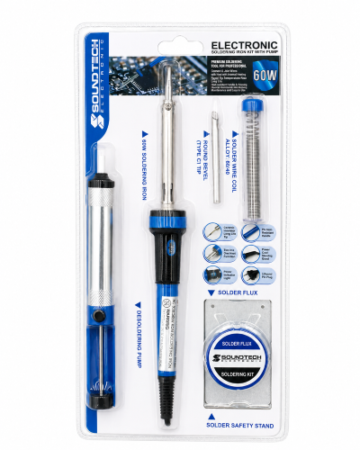 Soundtech Soldering Iron Kit with Pump