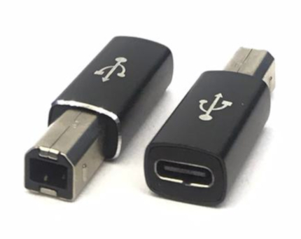 USB B M to Type C F