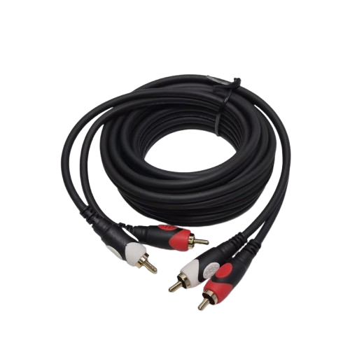 YX-1434 2xRCA Plug to 2xRCA Plug Cable 3m 