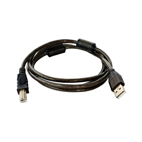 USB2.0 AM/BM Cable 1.5m Translucent Black