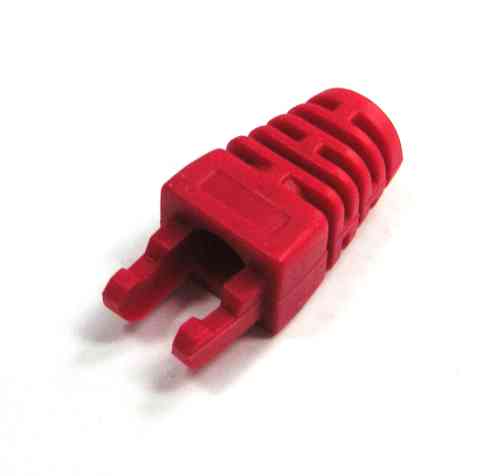 RJ45 Cable Boot Insert Type Red