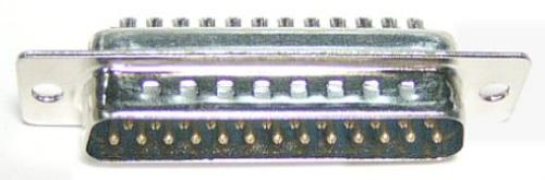 D-Sub Plug Standard Solder Type  25 Pin