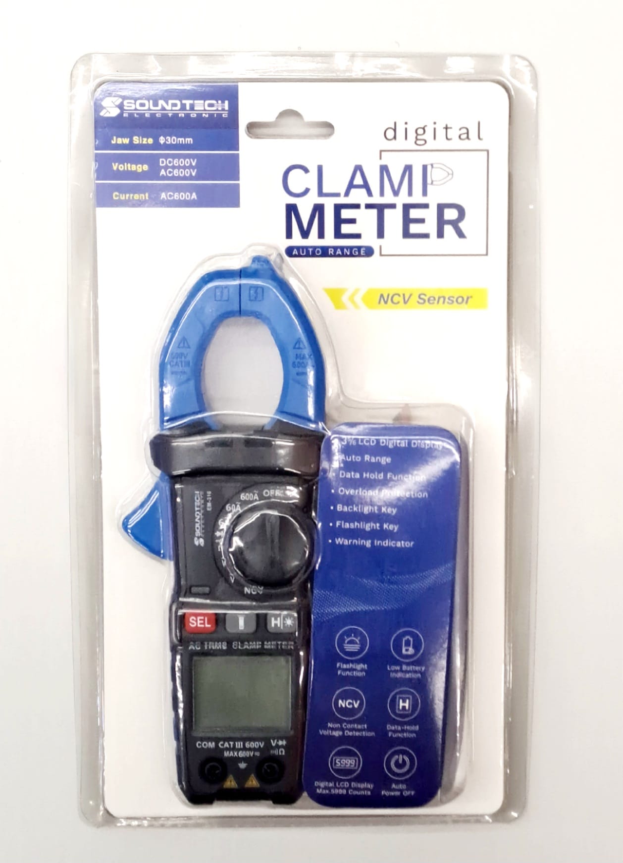 Soundtech Digital Clamp Meter