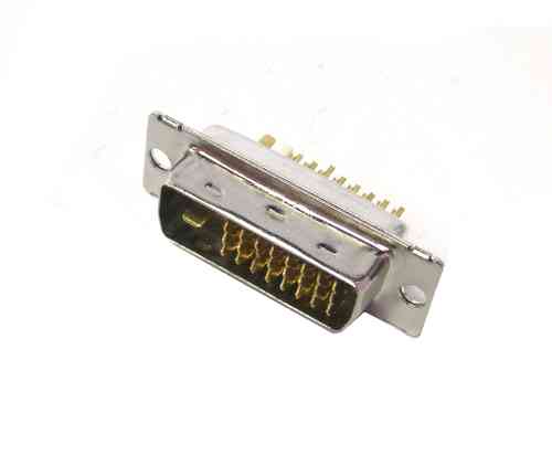 DVI 24+1 Plug Solder Type