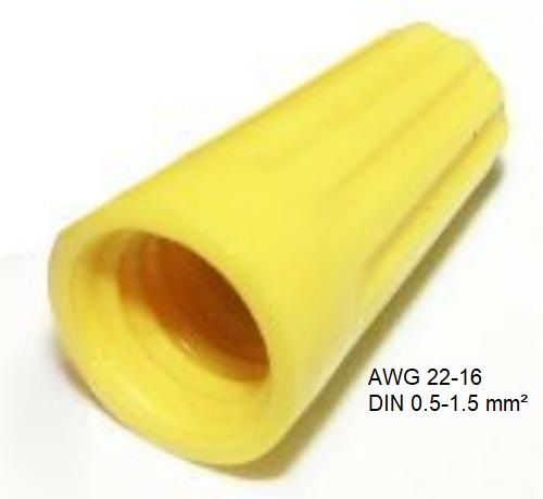 P1 Wire-Nut Connectors yellow