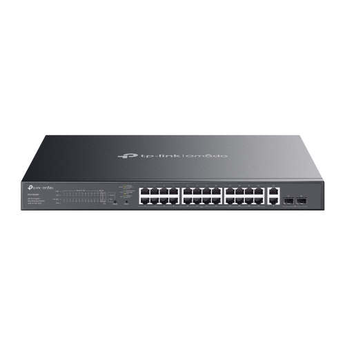 TP Link Omada 28-Port Gigabit Easy Managed Switch with 24-Port PoE+