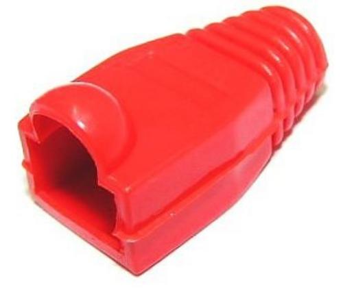 RJ45 Cable Boot Red