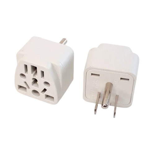 WY-5 NEMA 3 Pin AC Power Adaptor White (TW, US, JP, CA, PH, TH, CN)