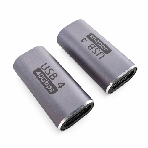 Type C 40Gbps Double Jack Adaptor