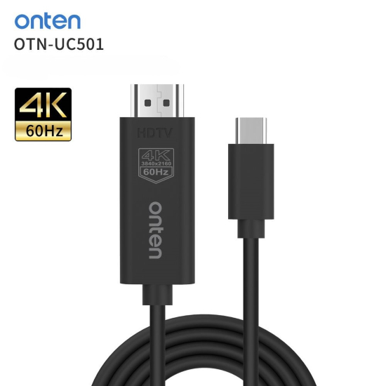 onten USB-C to 4K@60Hz HDMI Cable 1.8m