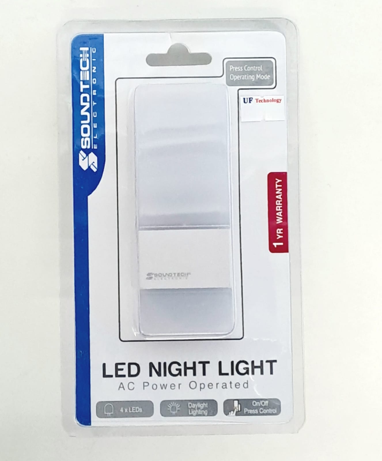 Soundtech LED Night Light (White Light)