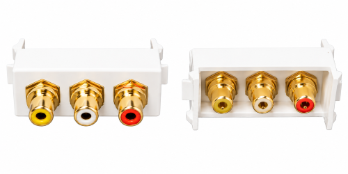 AV Audio And Video Module (3RCA) Inline N86-611