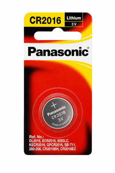Panasonic CR-2016/1’s 3V Lithium Battery