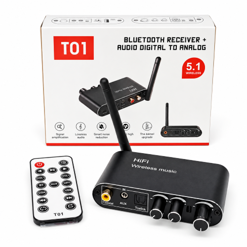Bluetooth Digital to Analog Receiver