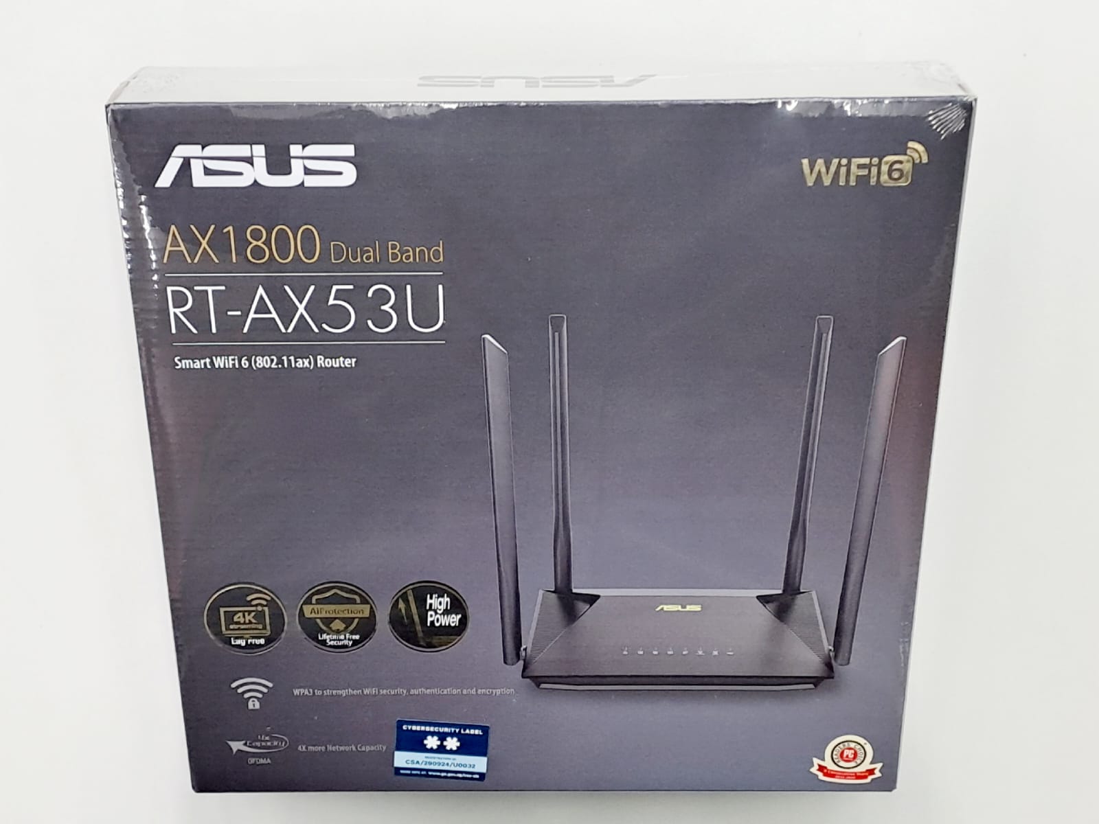ASUS AX1800 Dual Band Smart WiFi 6 Router