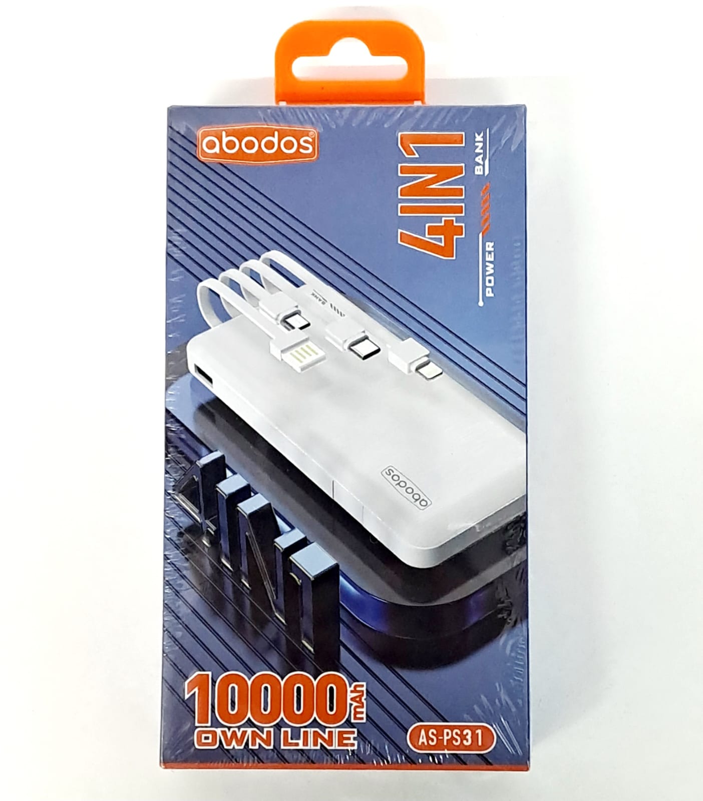 AS-PS31 abodos 4 in 1 Power Bank 10000mAh