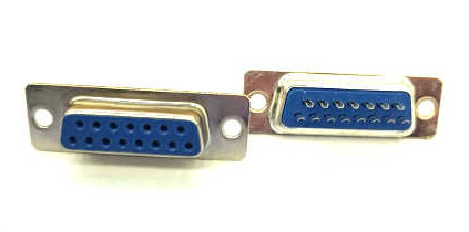 D-Sub Jack Standard Solder Type 15 Pin