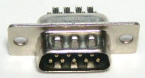 D-Sub Plug Standard Solder Type  9 Pin