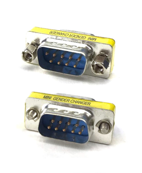 D-Sub Gender Changer 9 Pin Double Plug