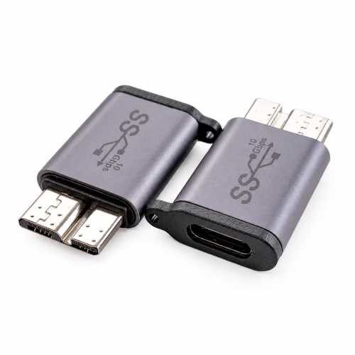 USB 3.0 Micro B Male to Type C Female Adaptor