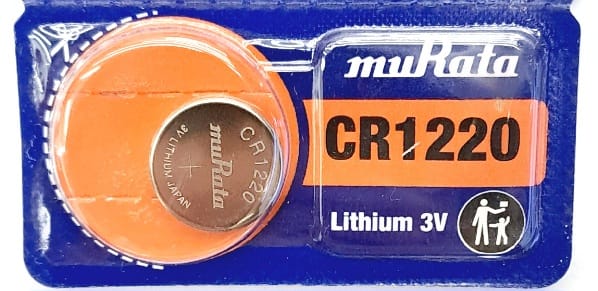 Murata CR1220/5s’ Lithium 3V Coin Battery