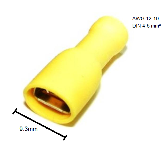 FDFD5-250 Vinyl Fully Insulated Coupler Jack Disconnector