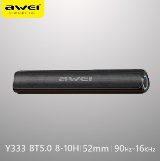 awei Bluetooth 10W Portable Speaker Superior Bass Soundbar