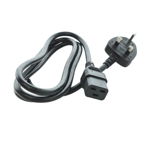 BS1363 UK 3Pin Plug to C19 16A 1.8m (1.5mm²) with Safety Mark 