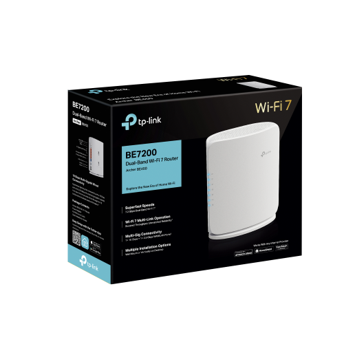 TP Link BE7200 Dual-Band Wi-Fi 7 Router