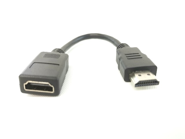HDMI 4K 60Hz M/F Cable 18cm