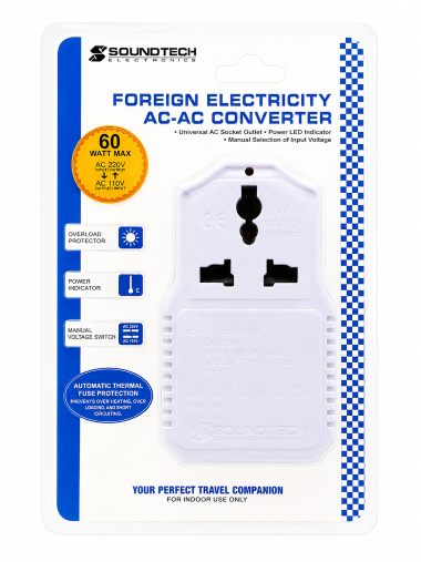 Soundtech Foreign Electricity AC-AC Converter 60W