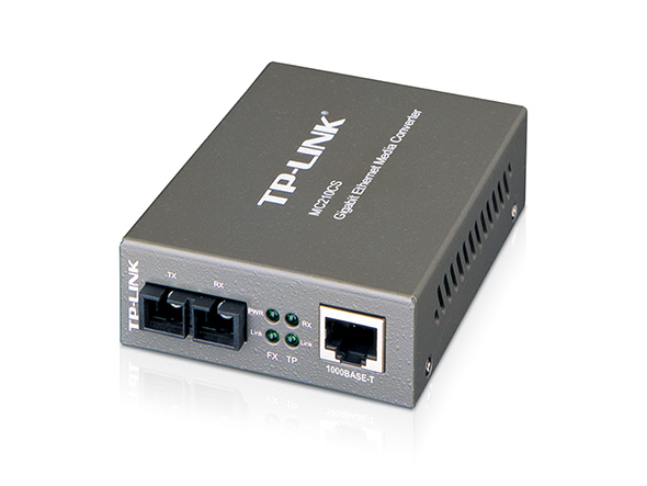 TP Link Gigabit SC Single-Mode Media Converter