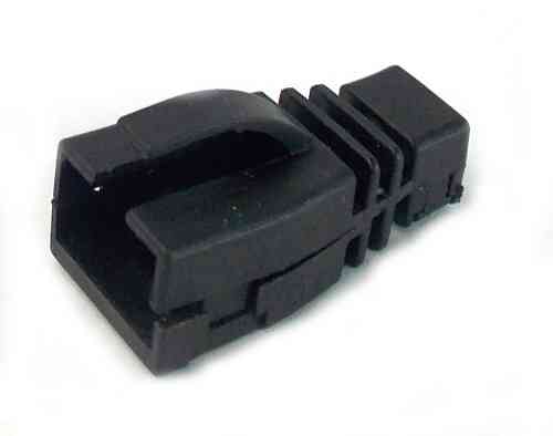 Cat 7 RJ45 Cable Boot Clip Type Black