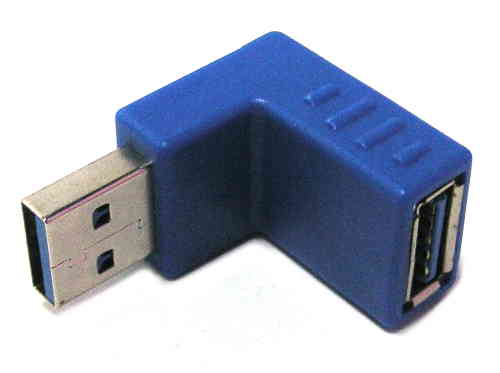 USB3.0 AM to AF L-Type (Right)